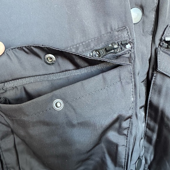 Black Bomber Jacket size M NWT - Picture 3 of 8